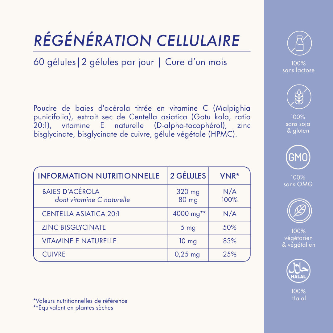 RÉGÉNÉRATION CELLULAIRE
