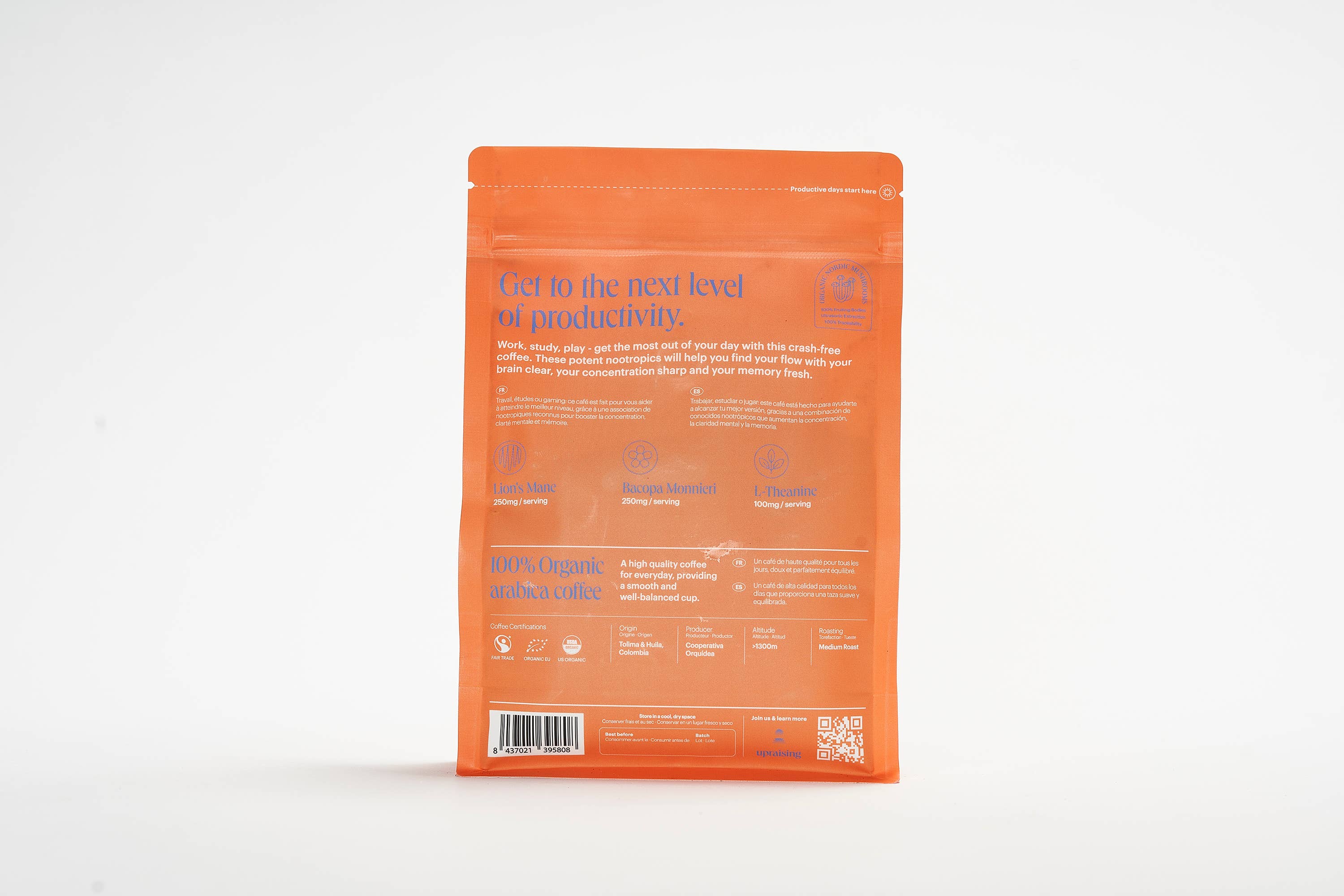 Café Flow State – Lion’s Mane & Nootropiques