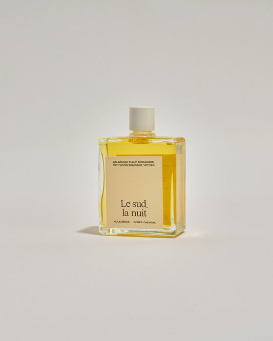 Huile soyeuse parfumée pour le corps | Le sud, la nuit