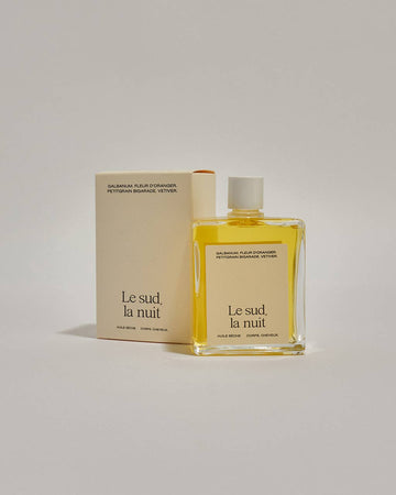 Huile soyeuse parfumée pour le corps | Le sud, la nuit