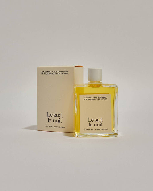 Huile soyeuse parfumée pour le corps | Le sud, la nuit