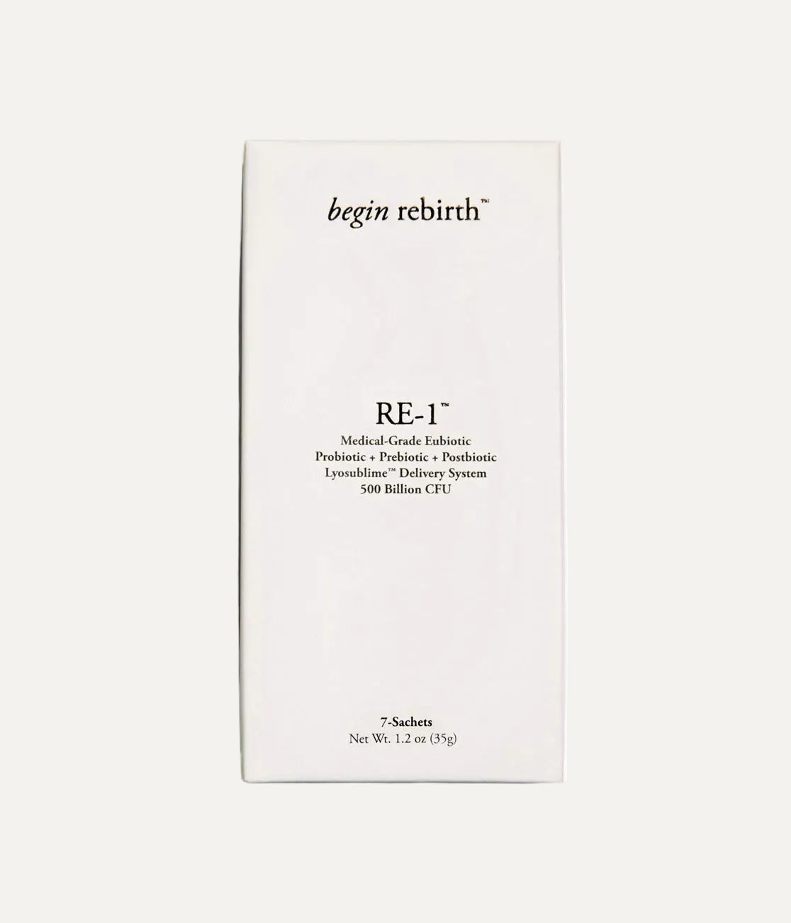 RE-1™ – Le reset du microbiome | Début de la renaissance