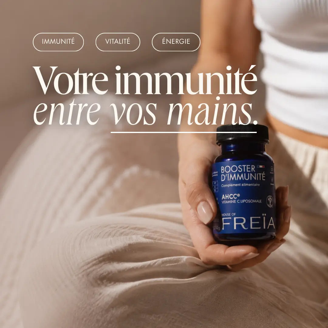 BOOSTER D'IMMUNITÉ AHCC® & VITAMINE C LIPOSOMALE