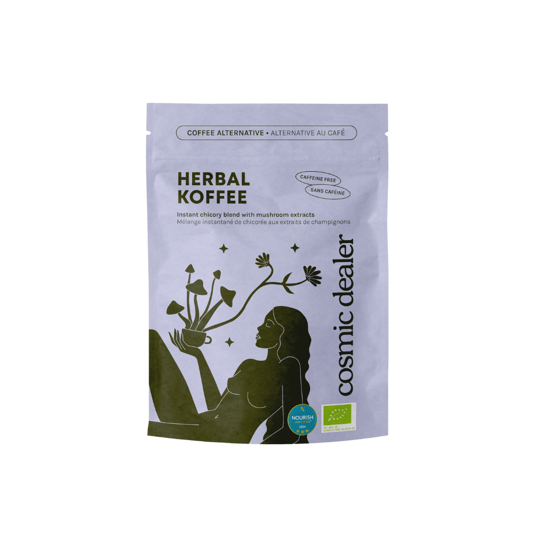 Herbal Koffee – Éveil Adaptogène & Éclat Intérieur (Alternative Café sans Caféine)