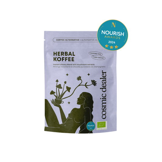 Herbal Koffee – Éveil Adaptogène & Éclat Intérieur (Alternative Café sans Caféine)