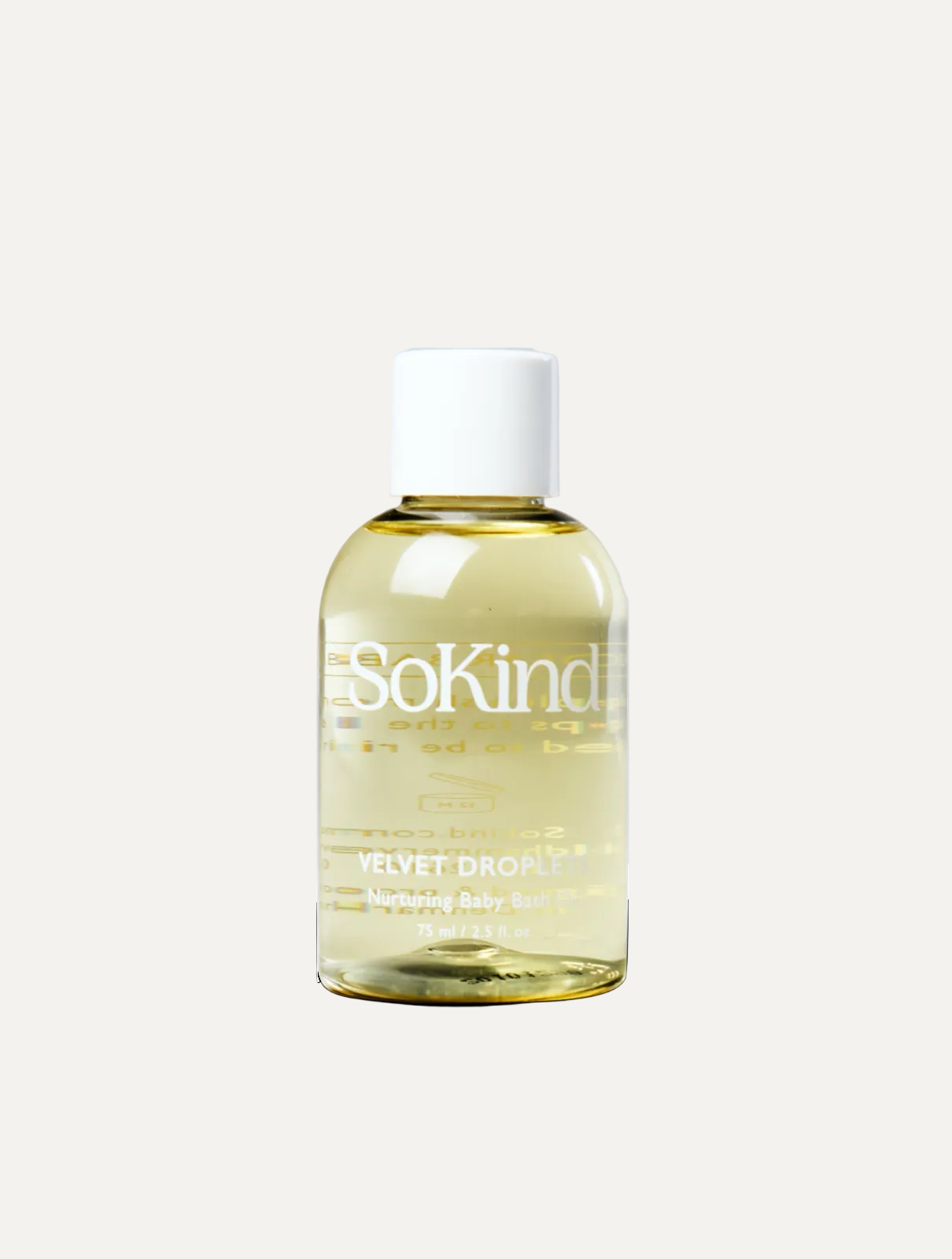 Huile de bain nourrissante Velvet Droplets pour bébé
