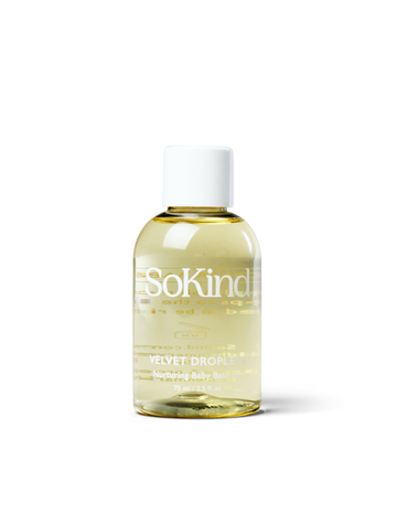 Huile de bain nourrissante Velvet Droplets pour bébé